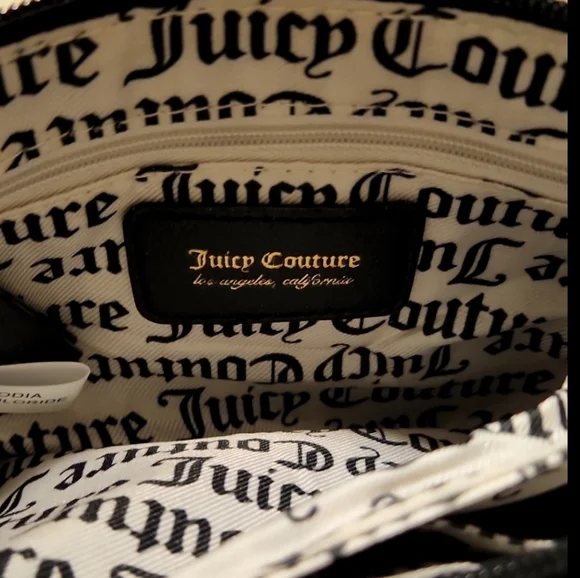 Black Juicy Couture Crossbody NWT - Picture 4 of 8